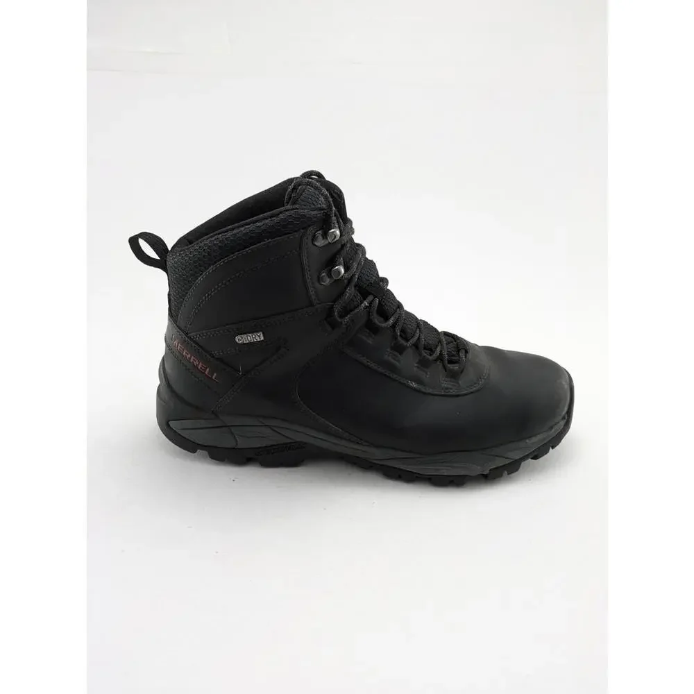 Mens Merrell Trekking Vego Mid Leather‎ Waterproof Black Boots J311538C Size 12
